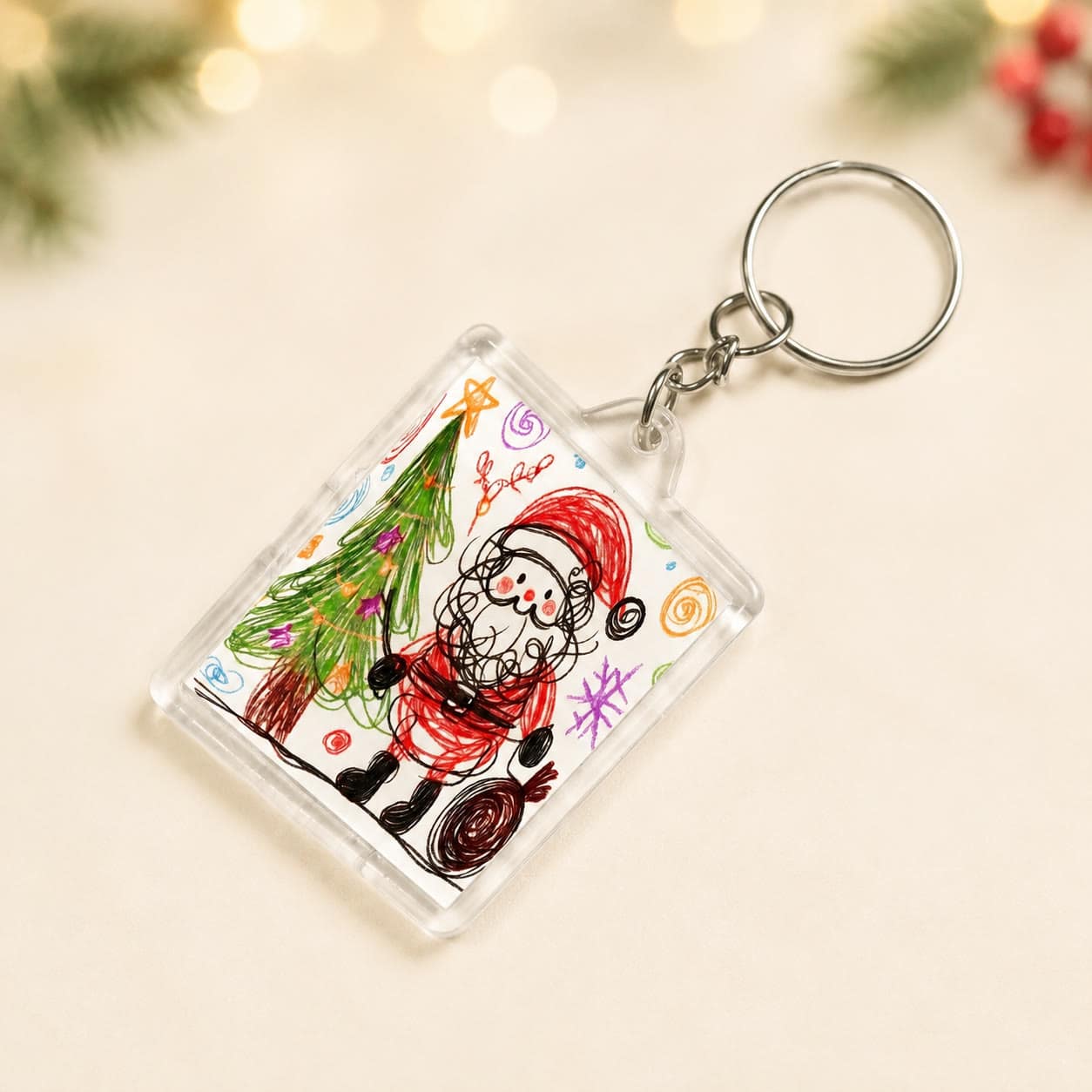 Personalised keyring